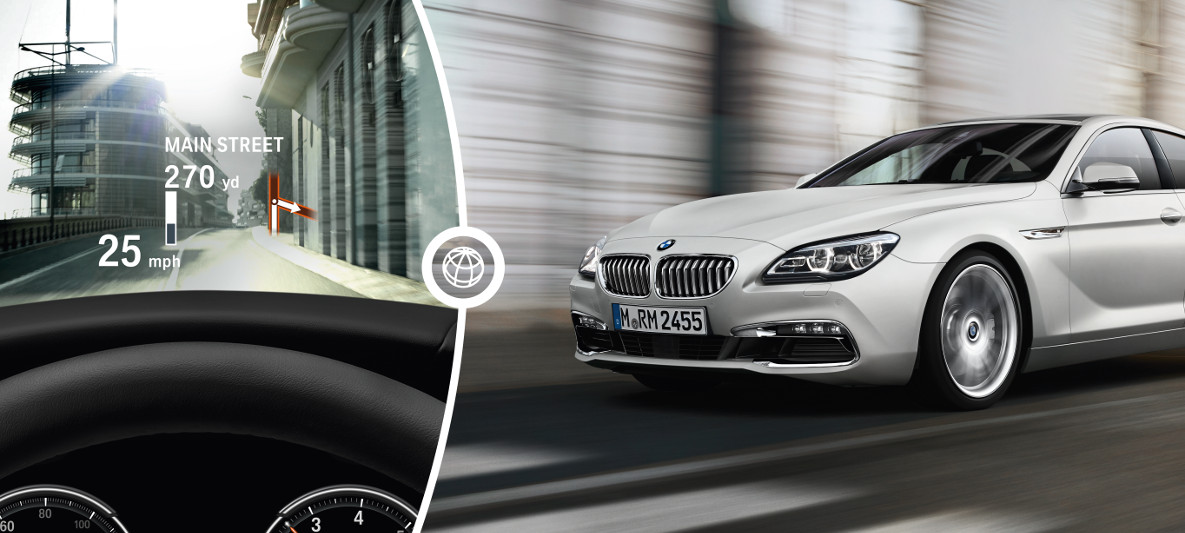 BMW affichage tête haute BMW affichage tête haute
