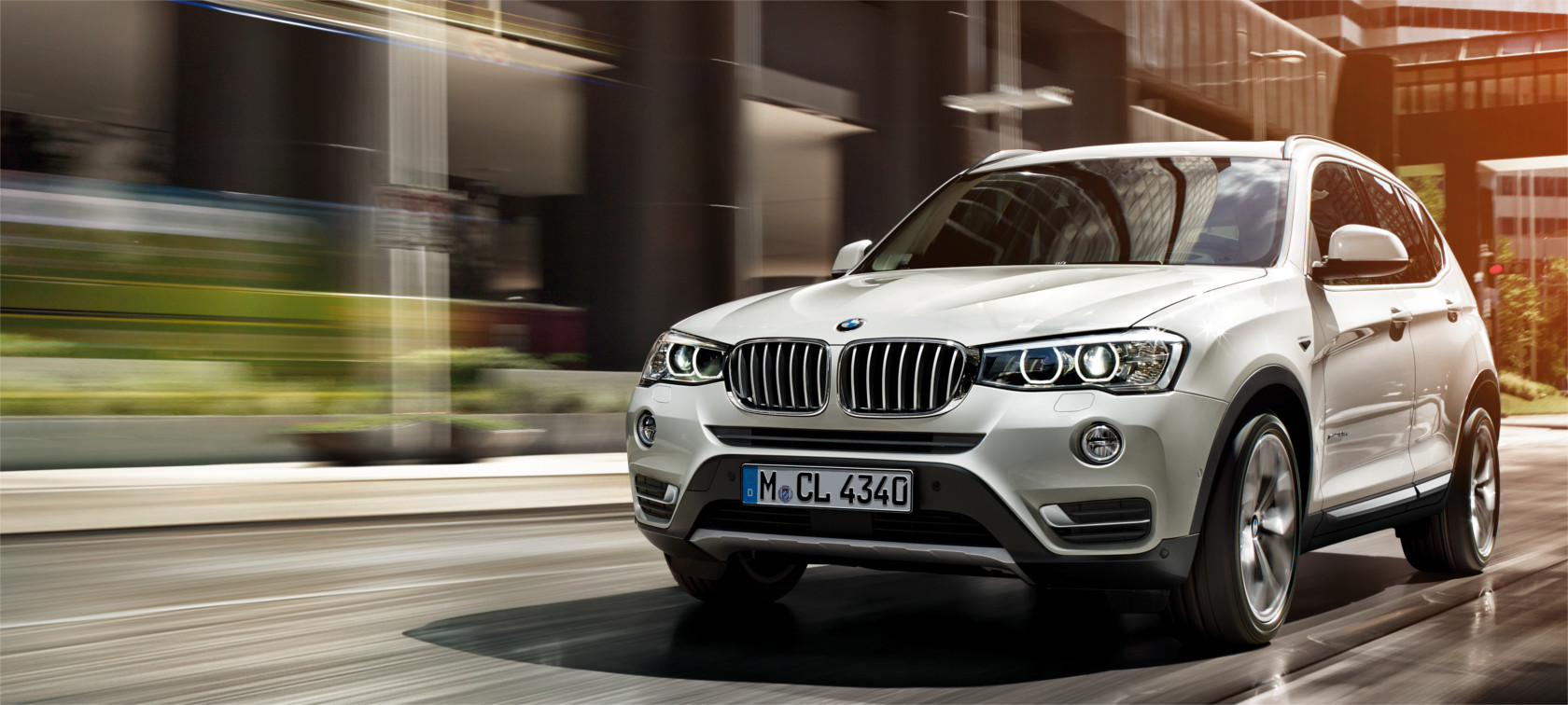 La BMW X3. La BMW X3.