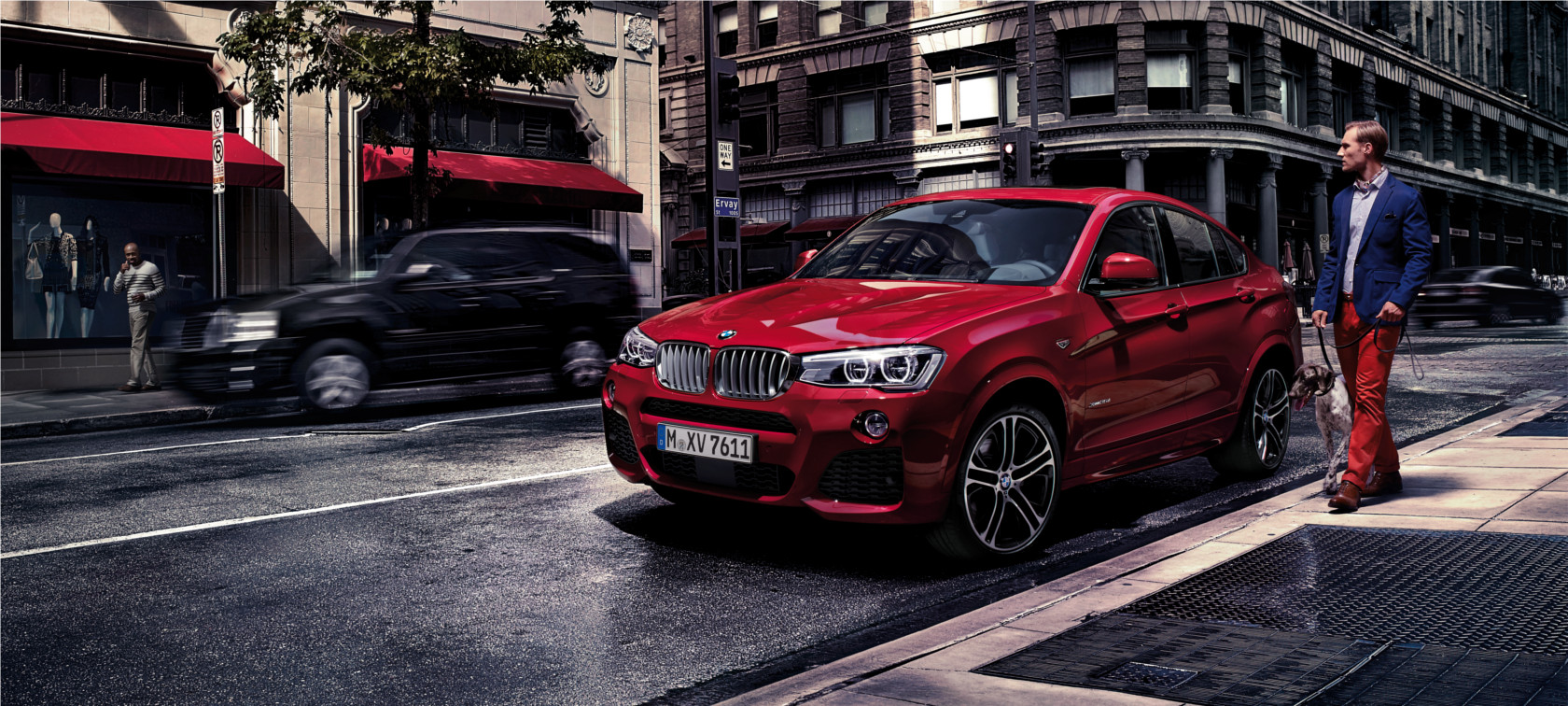 La BMW X4. La BMW X4.
