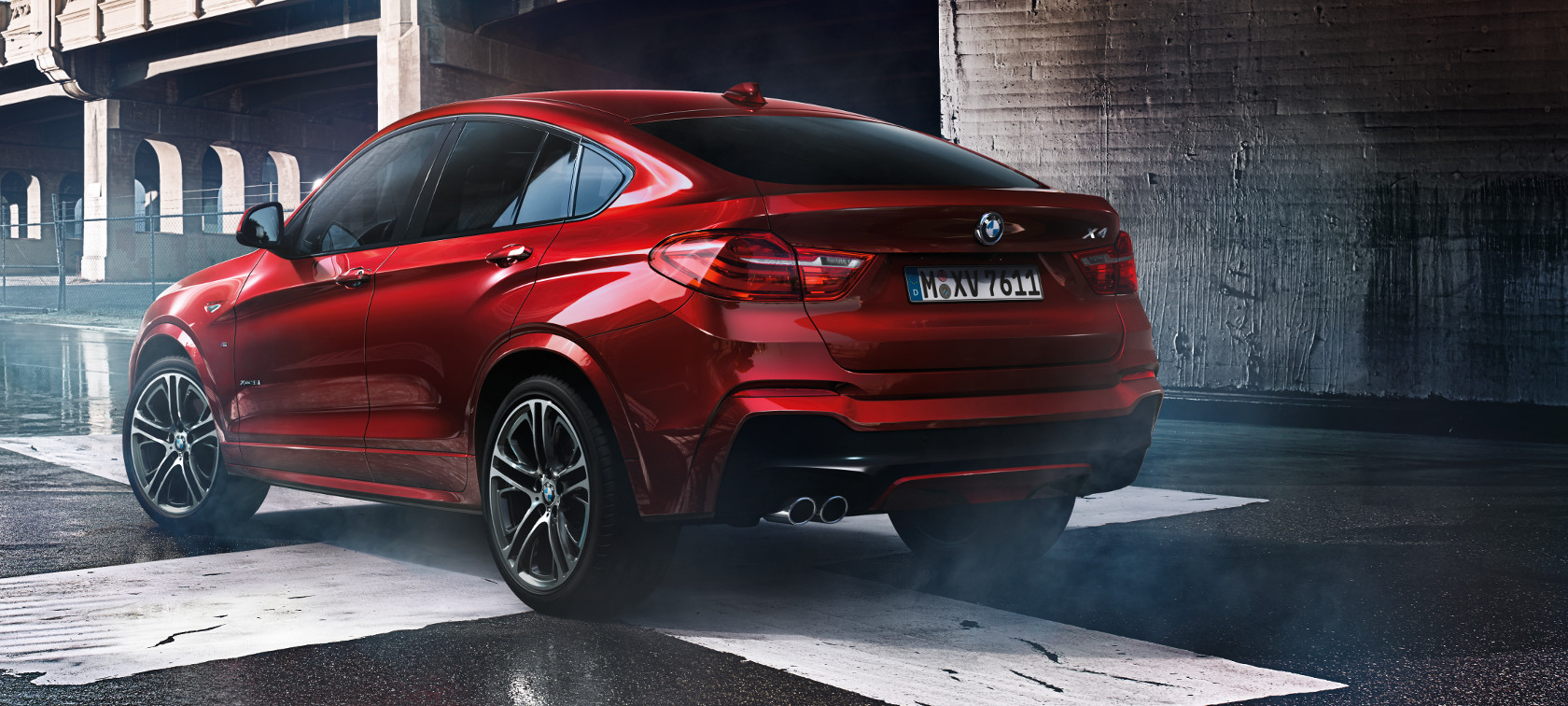 Le design de la BMW X4. Le design de la BMW X4.