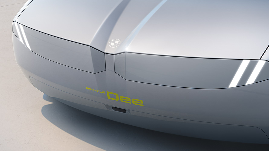 BMW i Vision Dee véhicule visionnaire design extérieur vue avant
