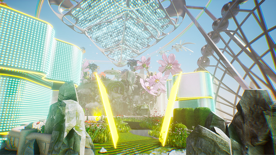 BMW i Vision Dee Visionsfahrzeug immersive Suche